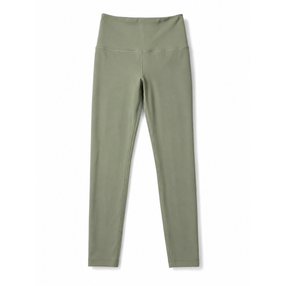 Lululemon Women’s High Rise Leggings Size 4 Sage Green Olive Yoga Workout Pants